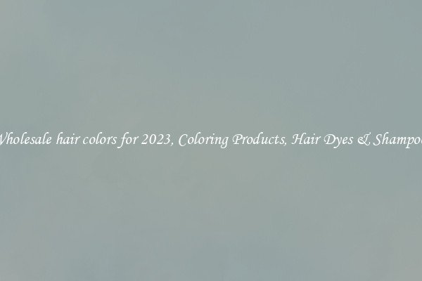 Wholesale hair colors for 2023, Coloring Products, Hair Dyes & Shampoos