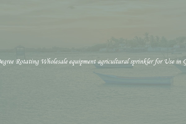 360 Degree Rotating Wholesale equipment agricultural sprinkler for Use in Garden