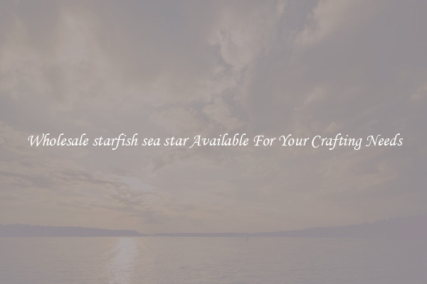 Wholesale starfish sea star Available For Your Crafting Needs